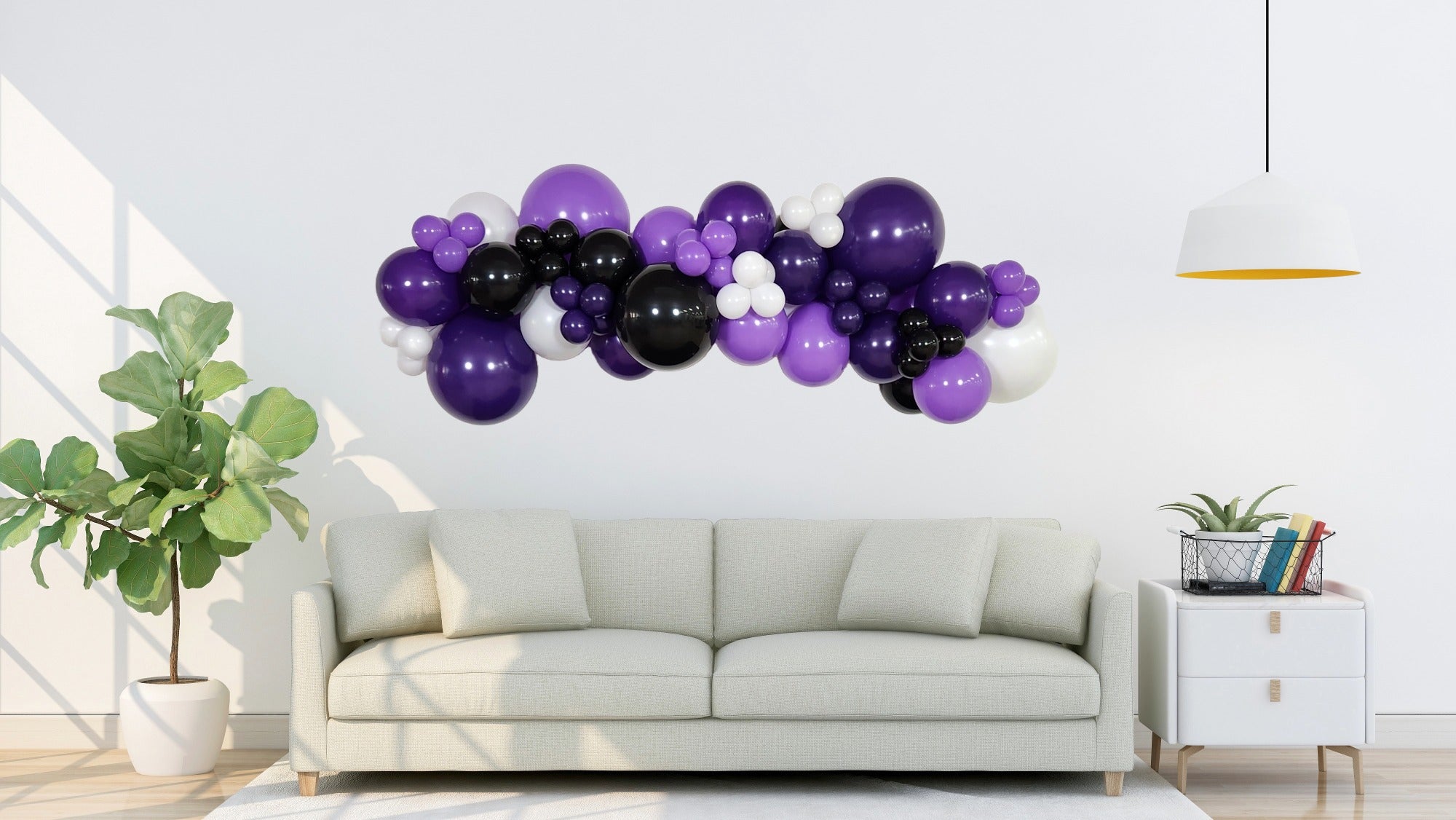 Purple Pride Garland